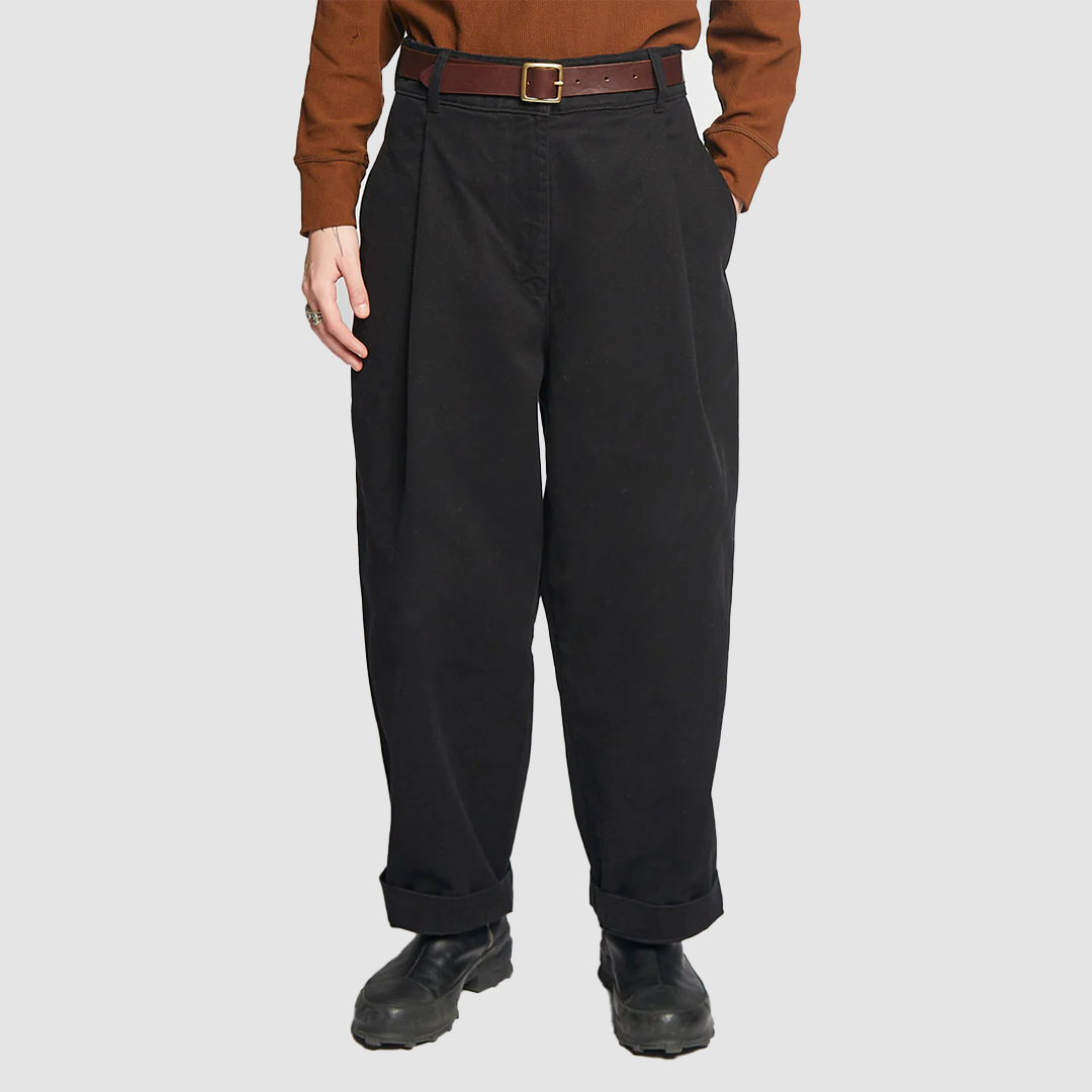 British Worker Pants Black