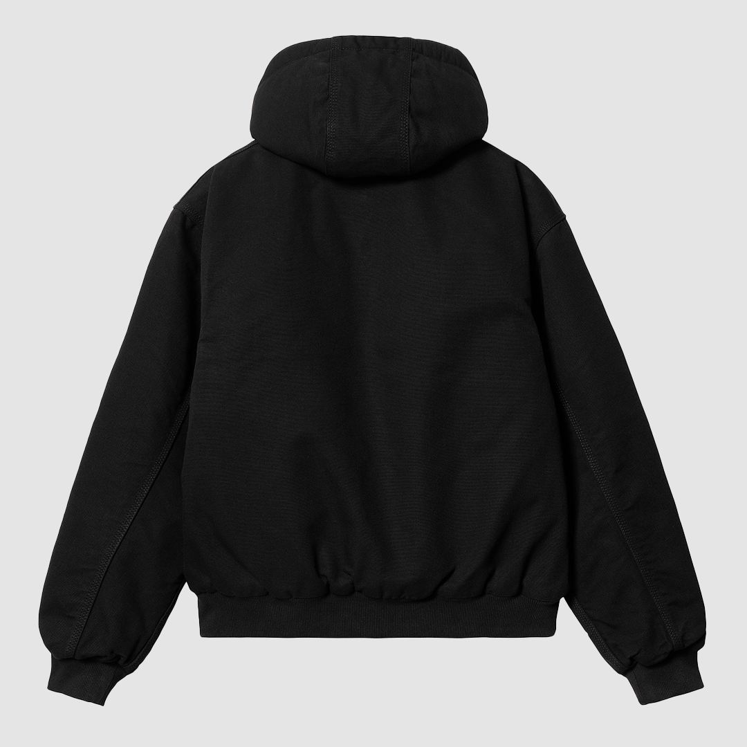 W' OG Active Jacket Black Rinsed