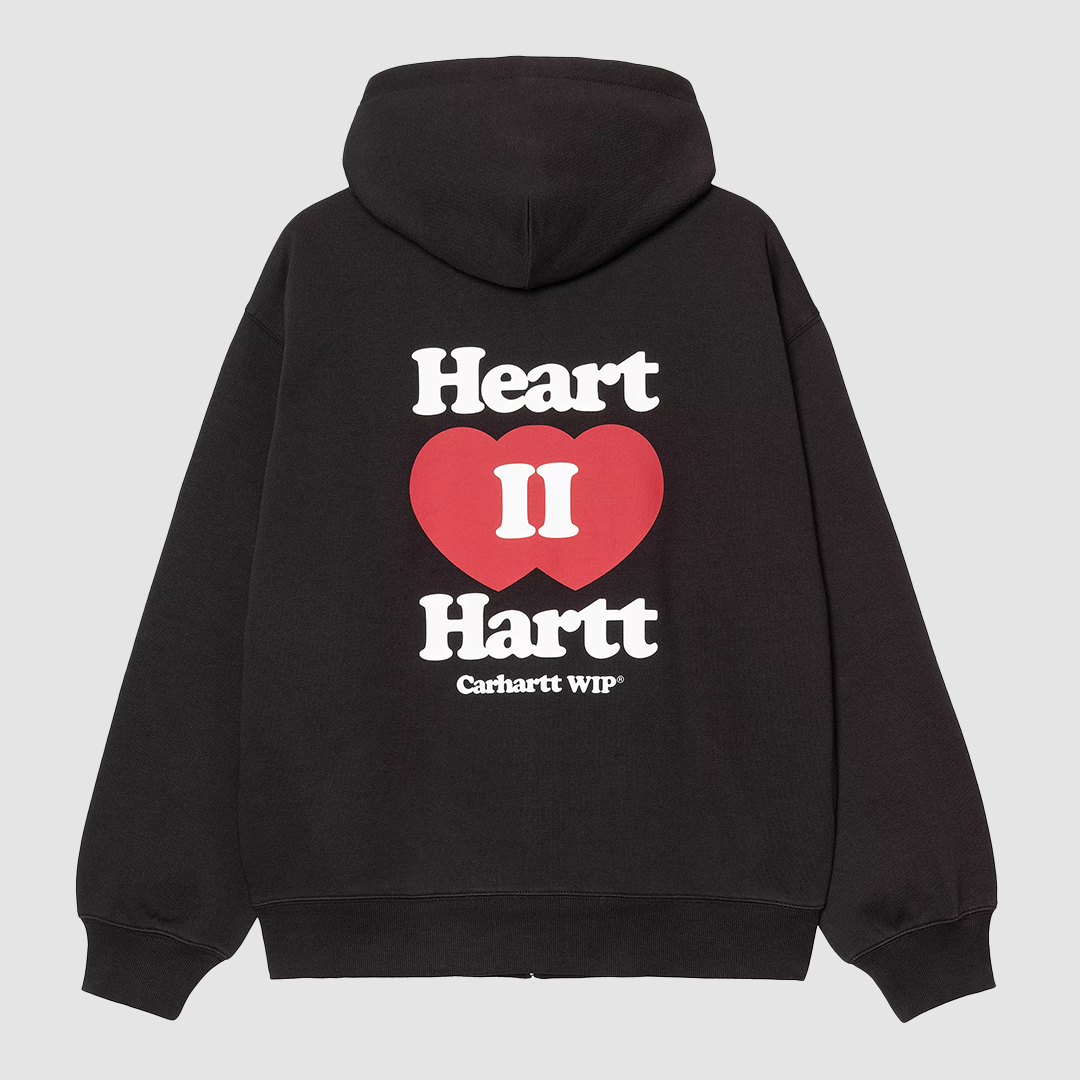 Hooded Heart II Hartt Sweat Jacket Black