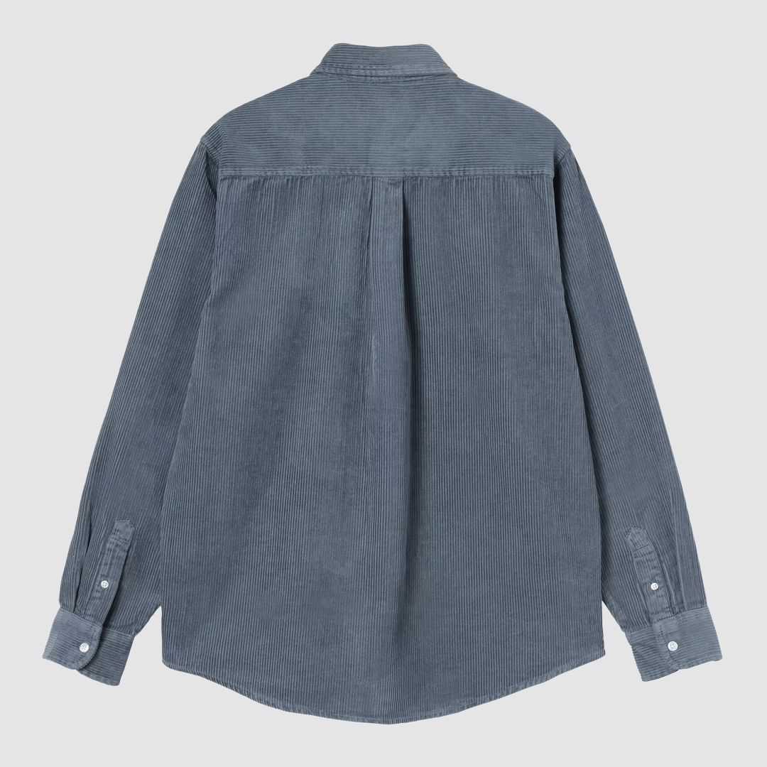 L/S Madison Cord Shirt Angelite / Angelite