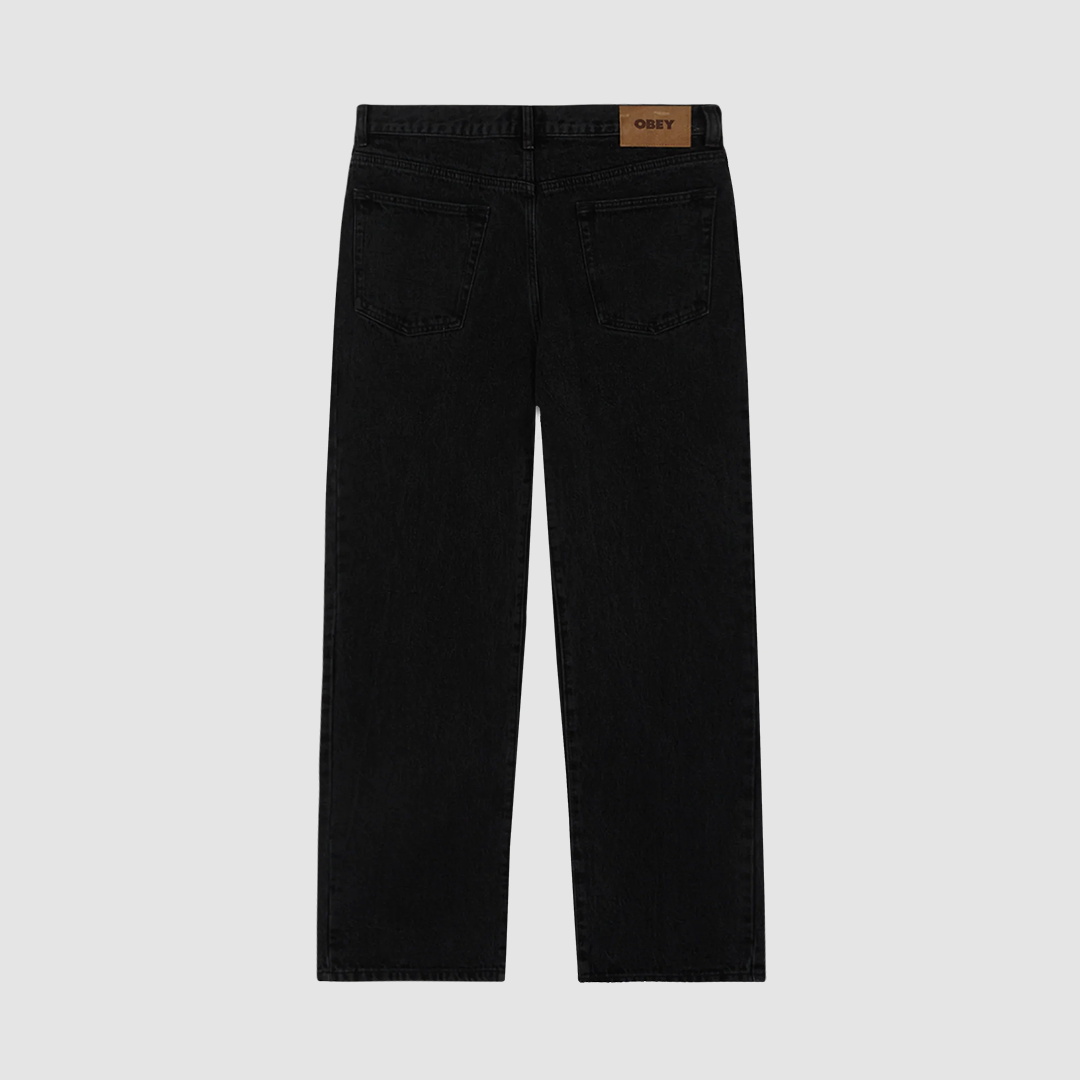 Classic Baggy Denim Faded Black