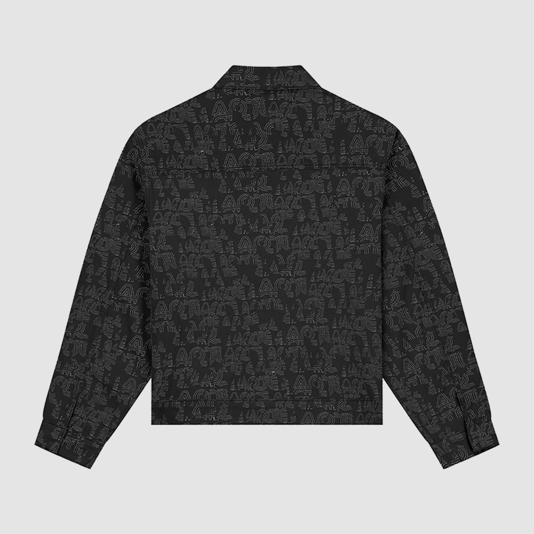 Allover Arte Jacket Black