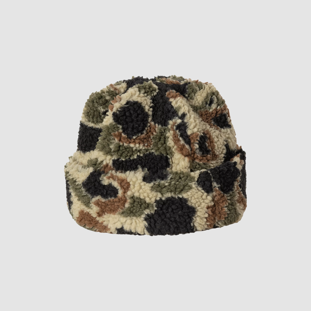 Prentis Beanie Camo Duck Jacquard Green