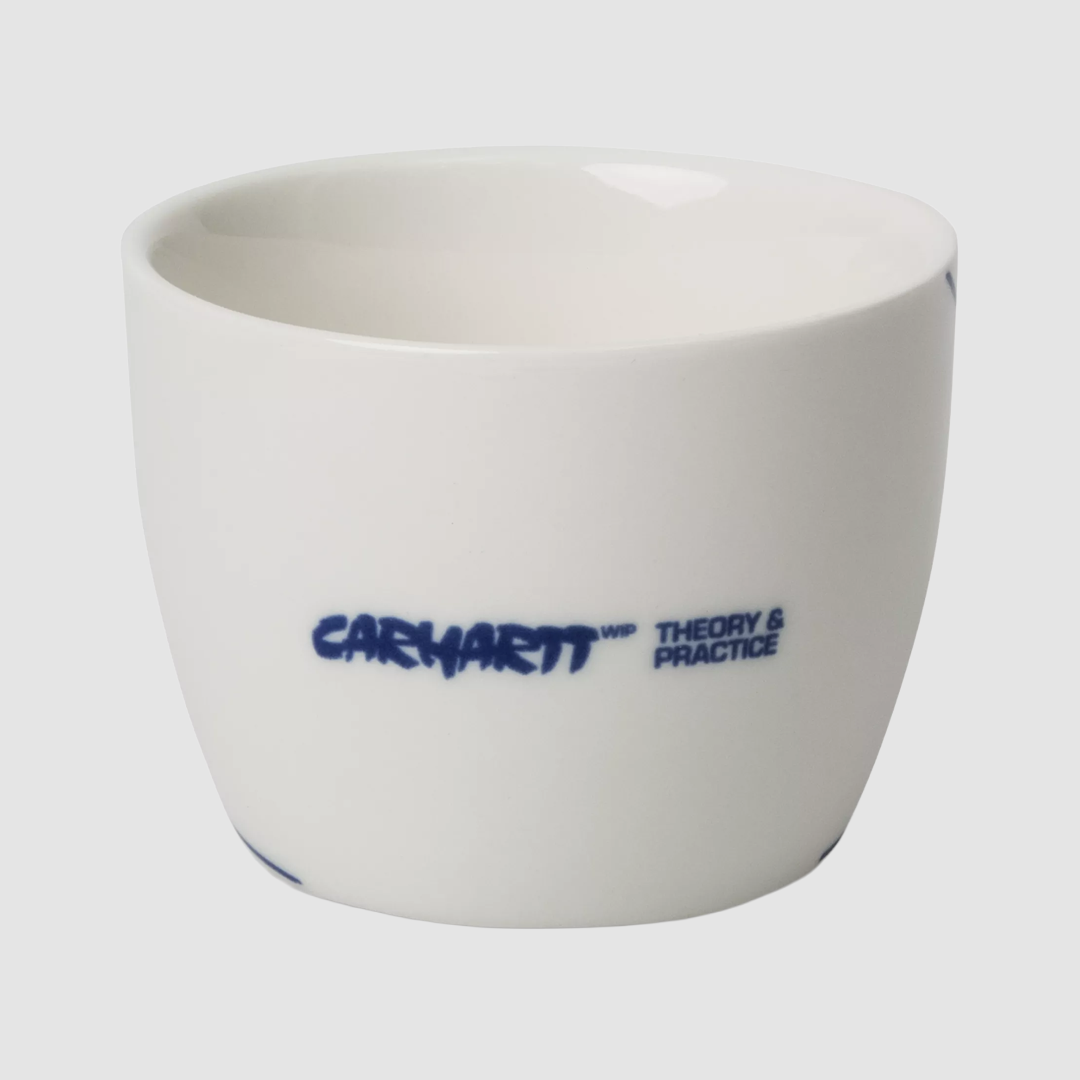 Theory And Practice Soba Cup Set White / Blue