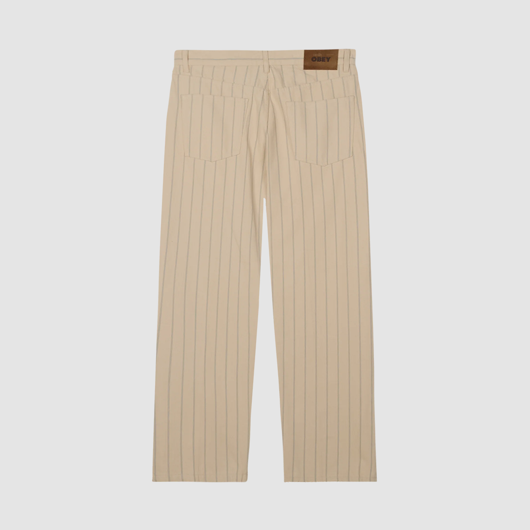 Classic Baggy Stripe Denim Pelican Multi
