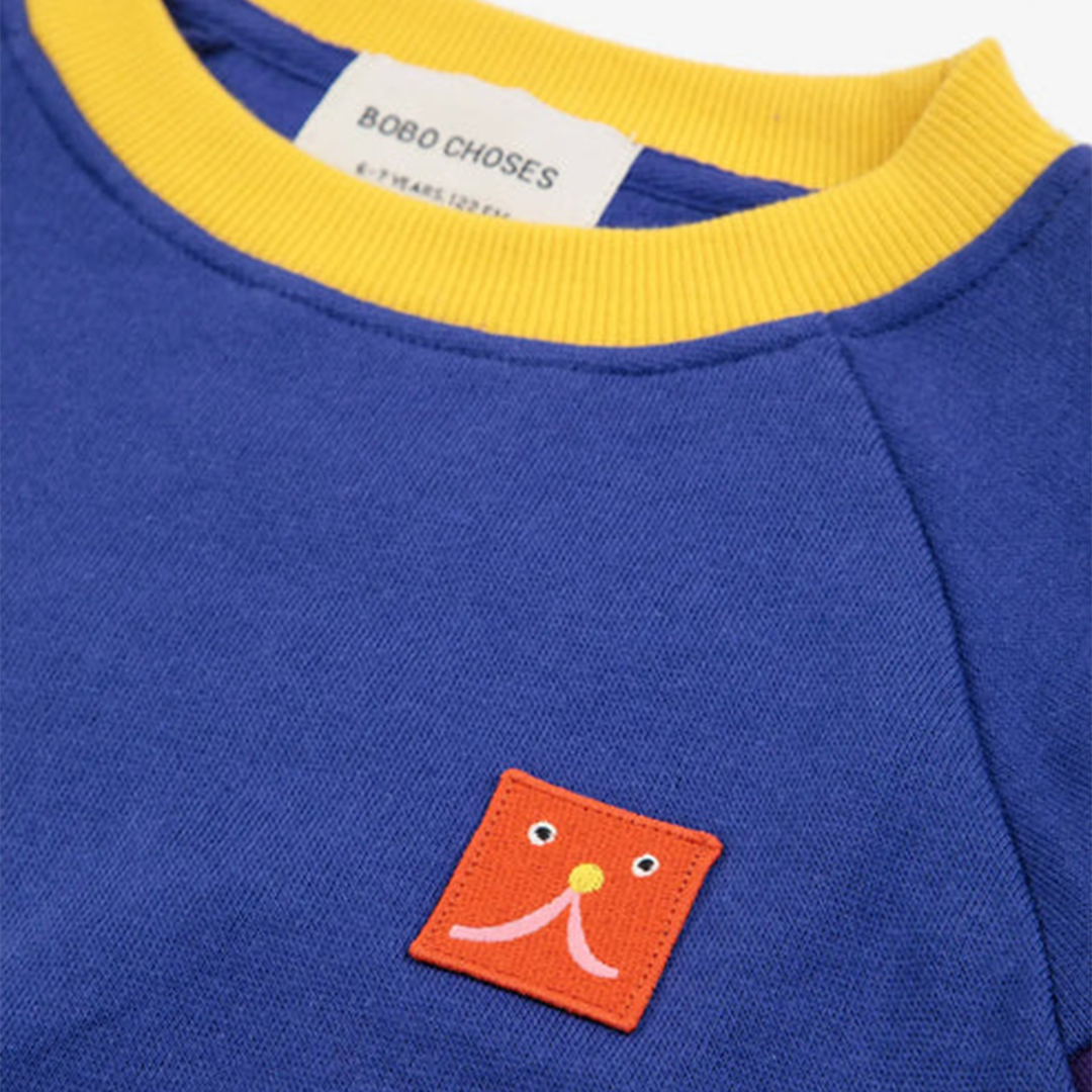 Funny Face Patch Sweat