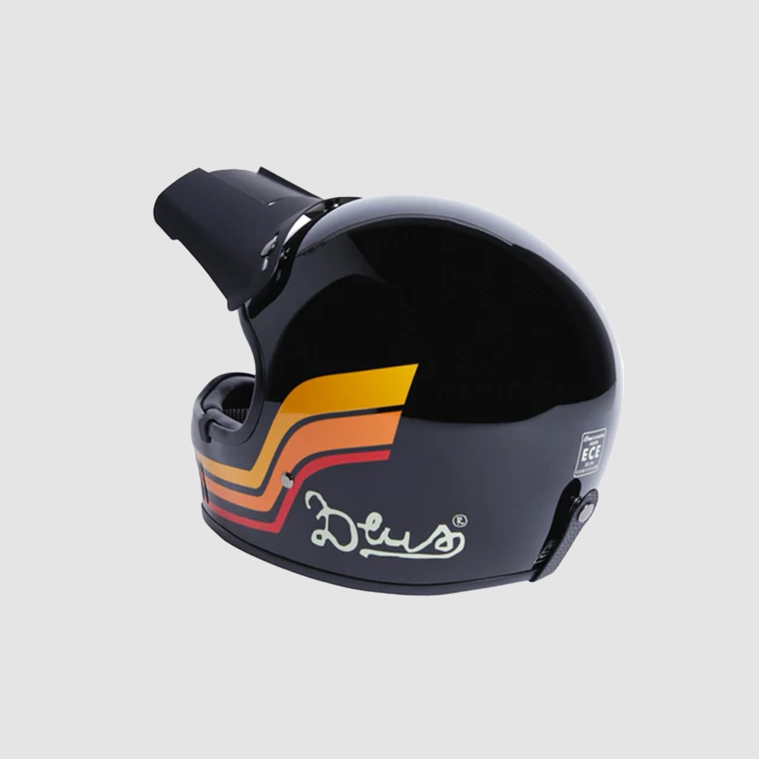 Stripes Helmet Black