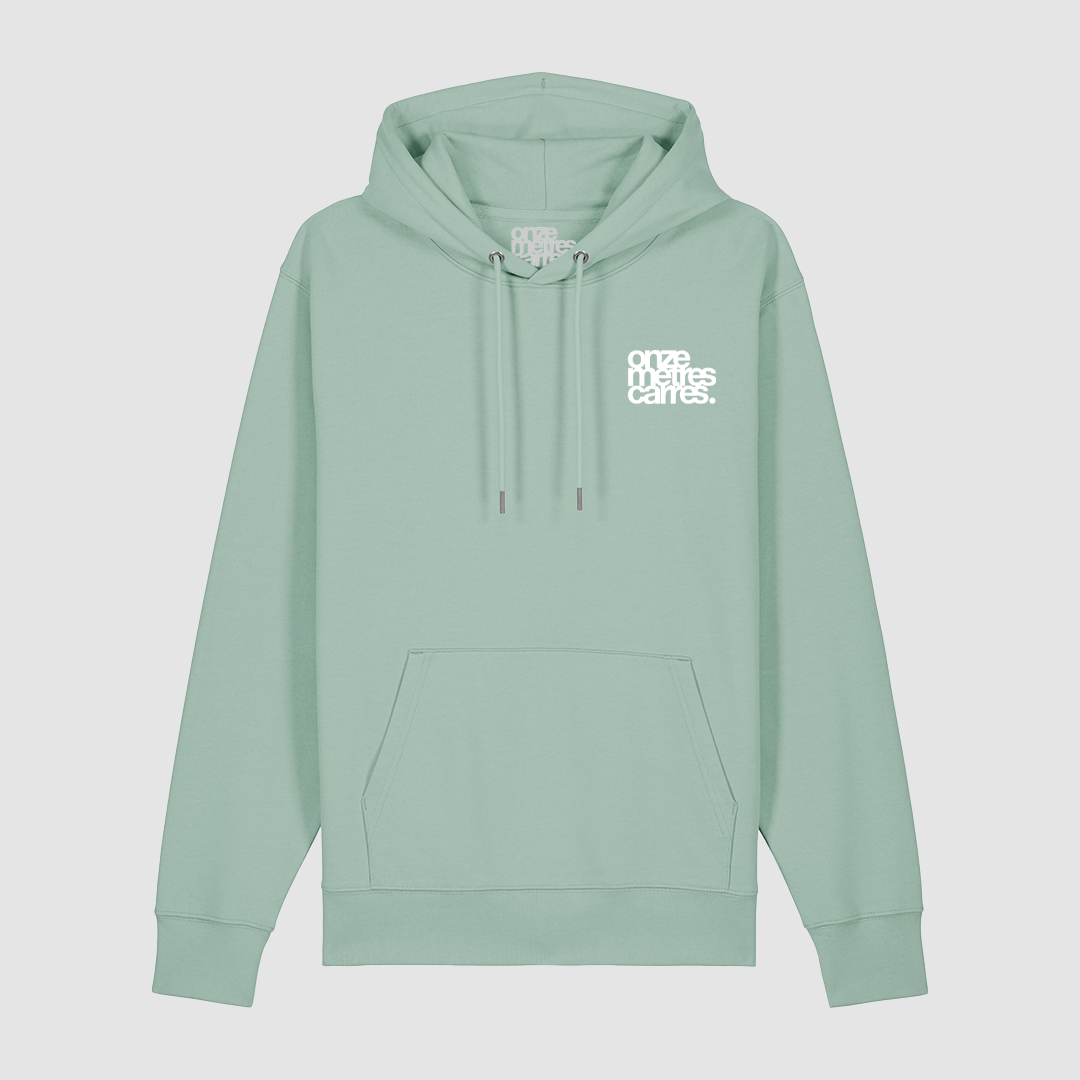 Hoodie Flower Biarritz Aloe