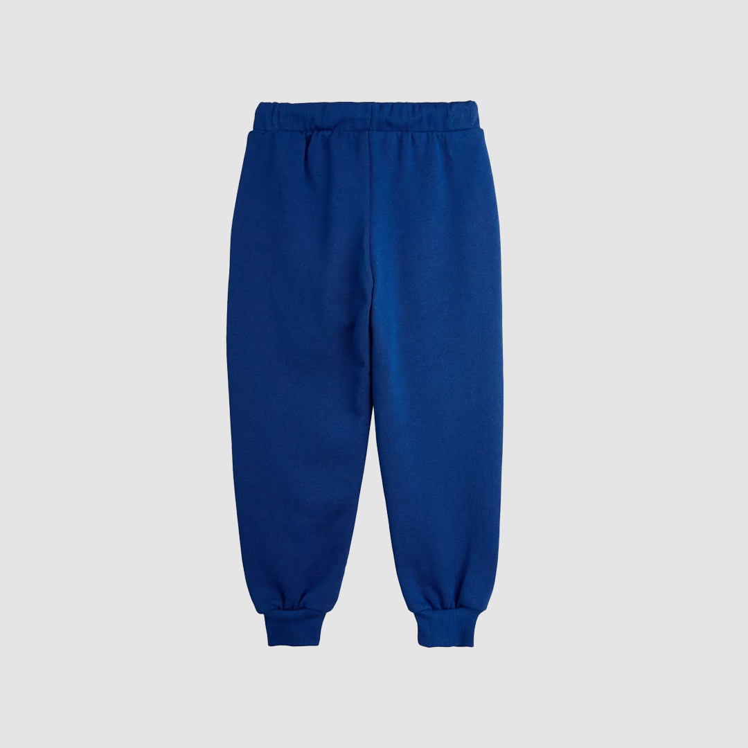 Mini Rodini Society Emb Sweatpants Blue