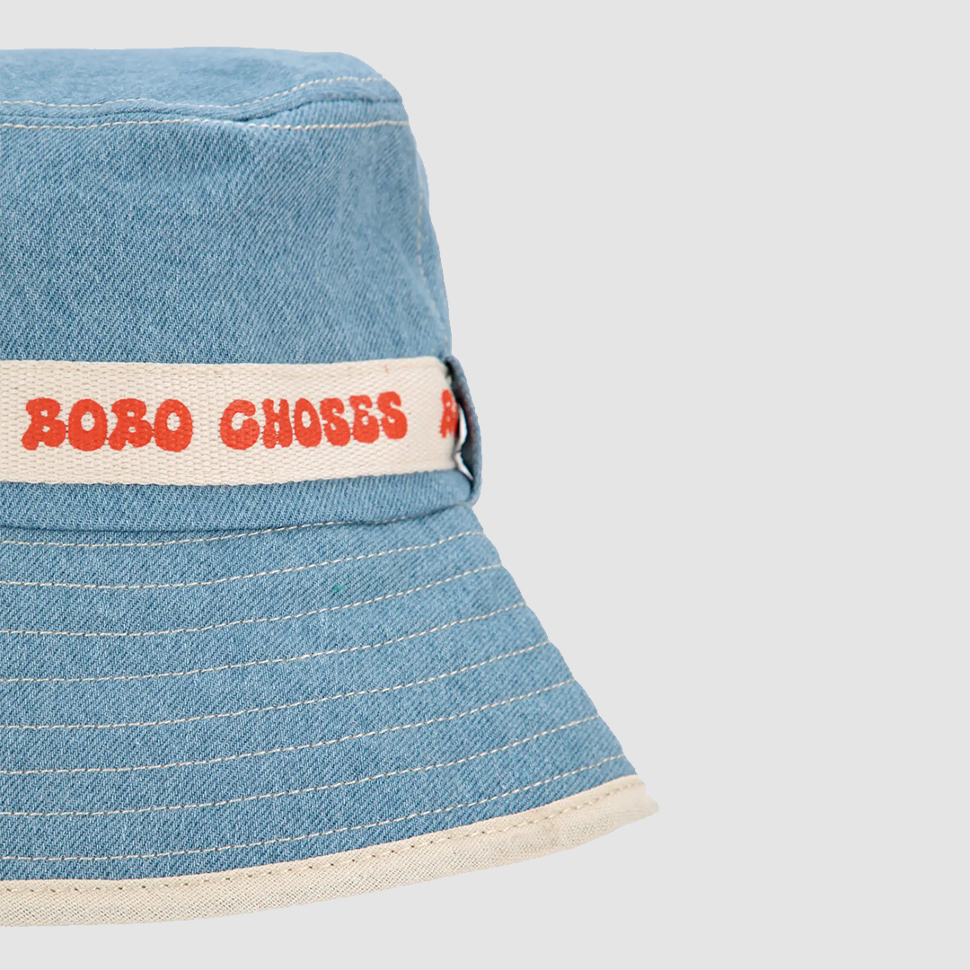 Bobo Choses Light Denim Bucket Hat