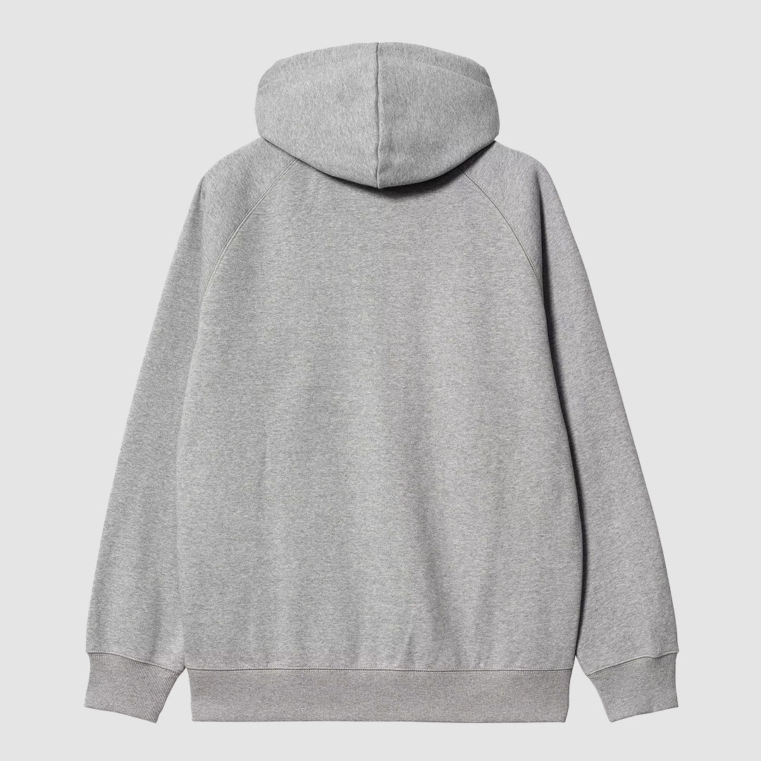 Hooded Chase Jacket Grey Heather/ Gold