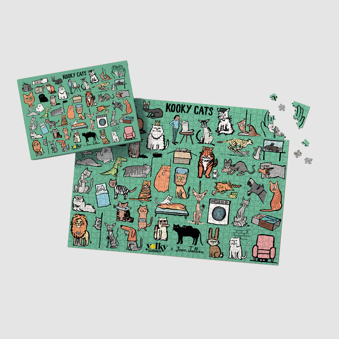 Kooky Cats Jigsaw - Puzzle 1000 pièces