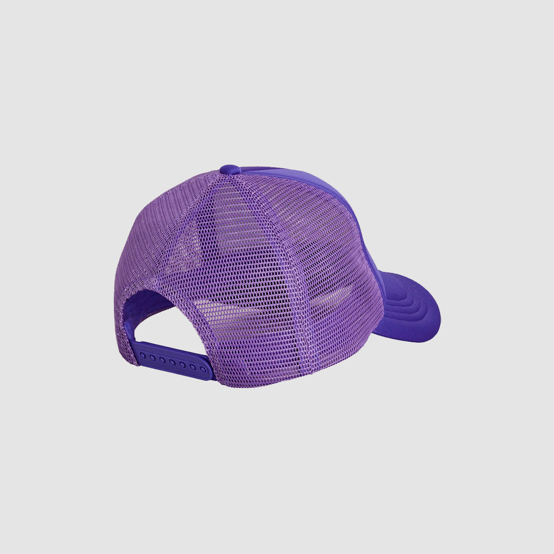 Sunday Emb Trucker Cap Purple