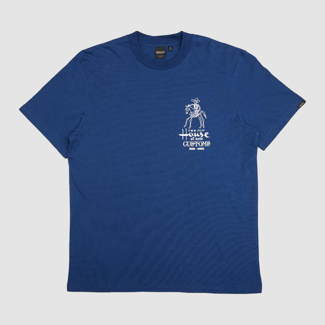 Seoul Address T-Shirt Mechanic Blue