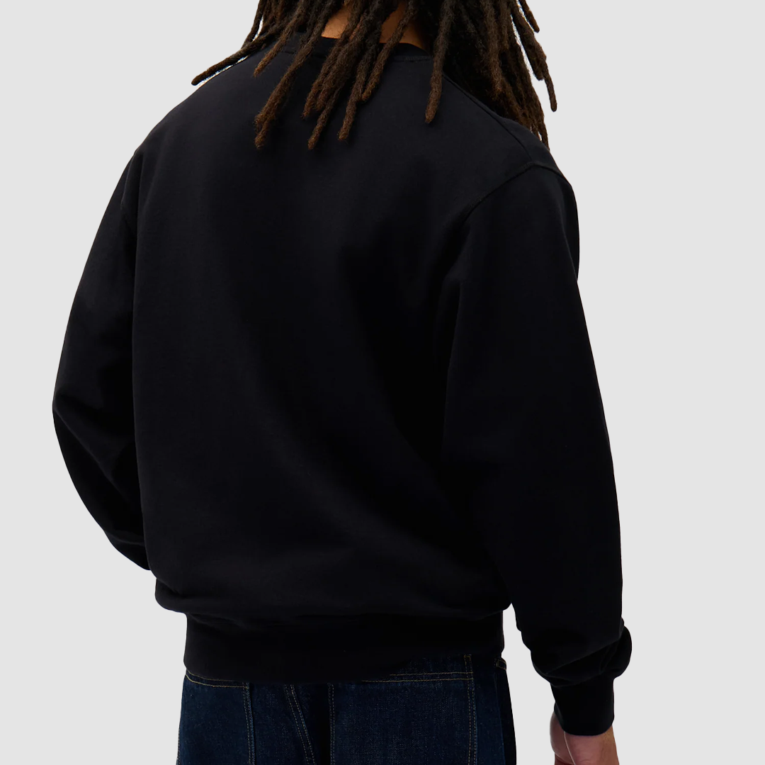 Heart Logo Crew Black