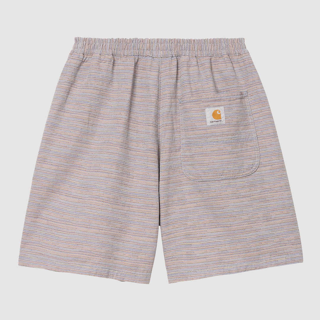Gellar Short Stripe Multicolor Rinsed