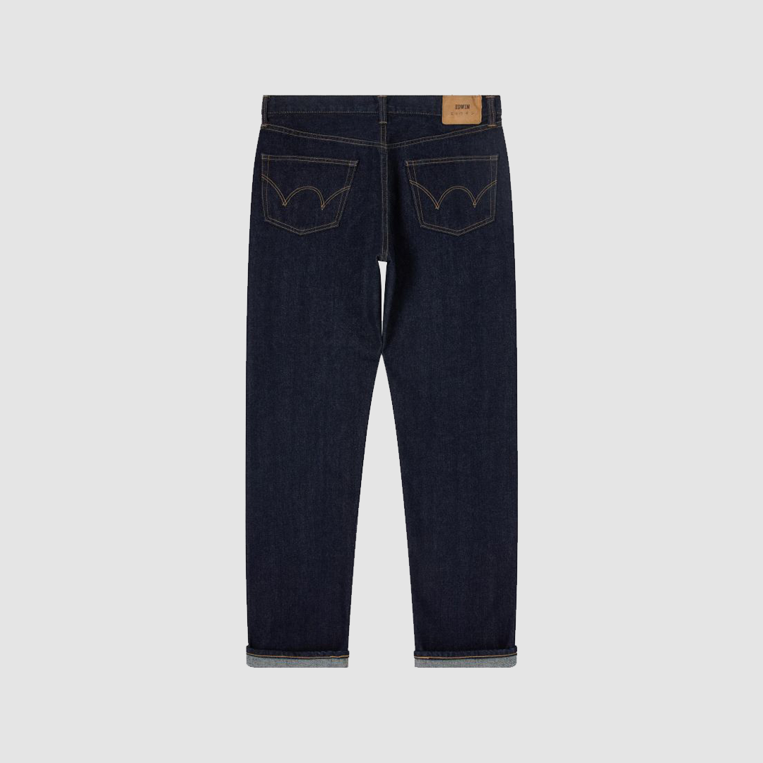 Loose Jeans Blue Rinsed