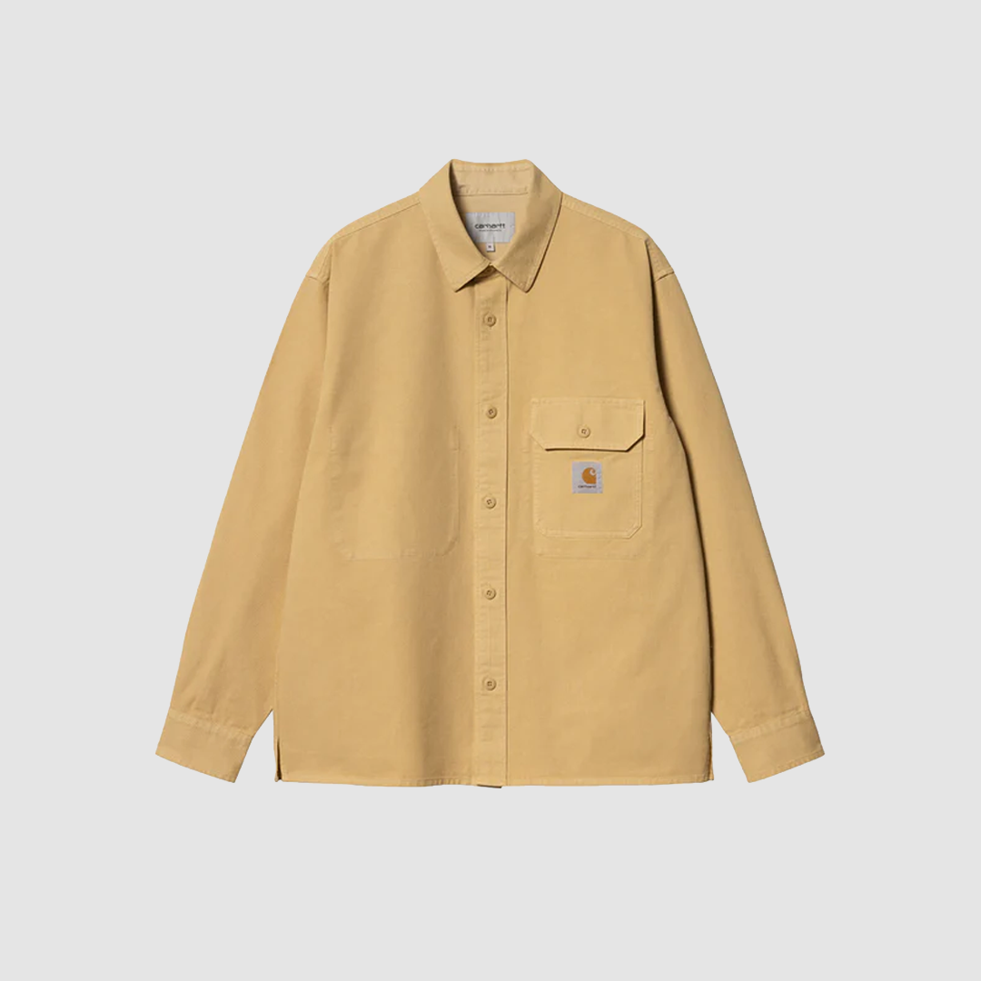 Reno Shirt Jacket Bourbon Garment Dyed