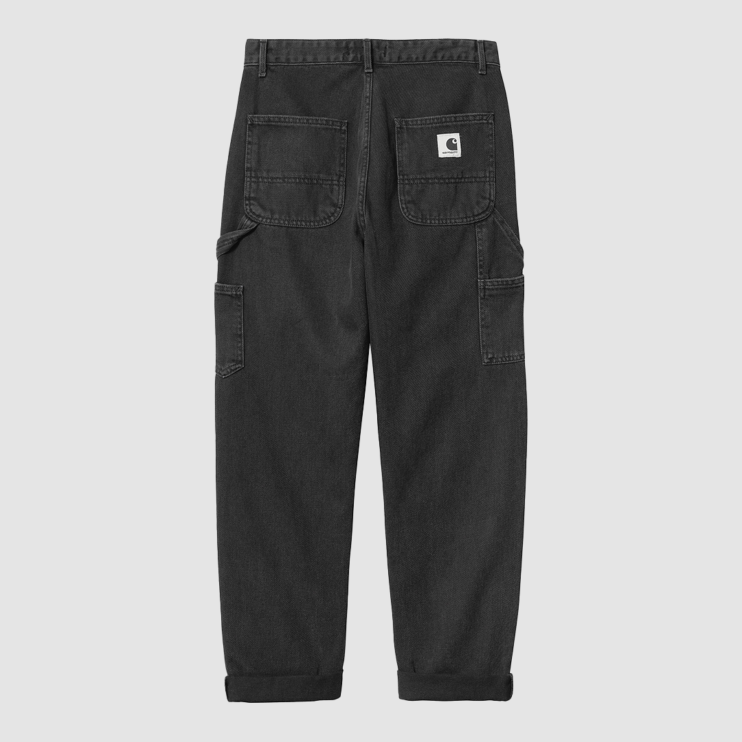 W' Pierce Pant Black Stone Washed