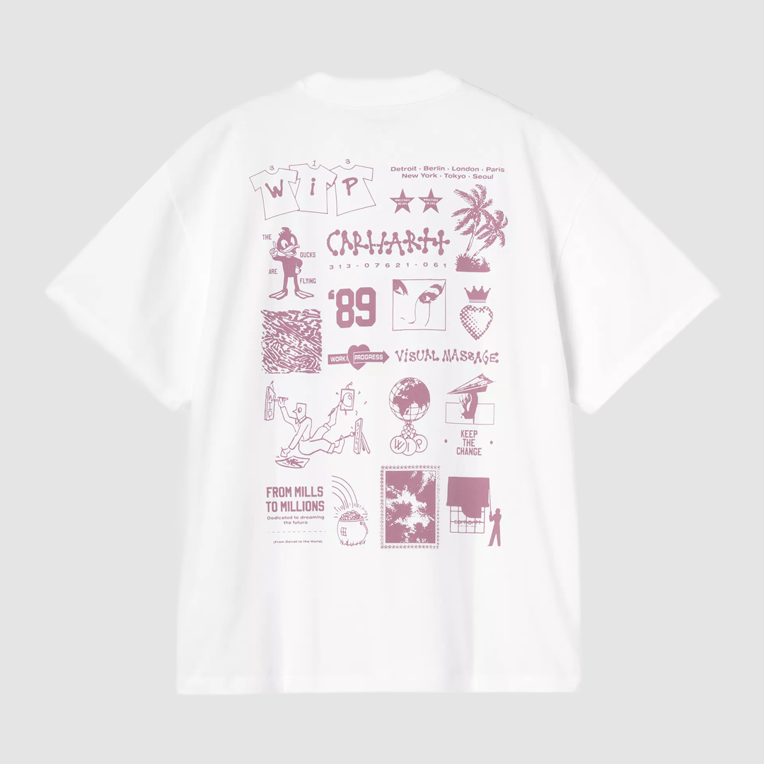 W' S/S Modal T-Shirt White