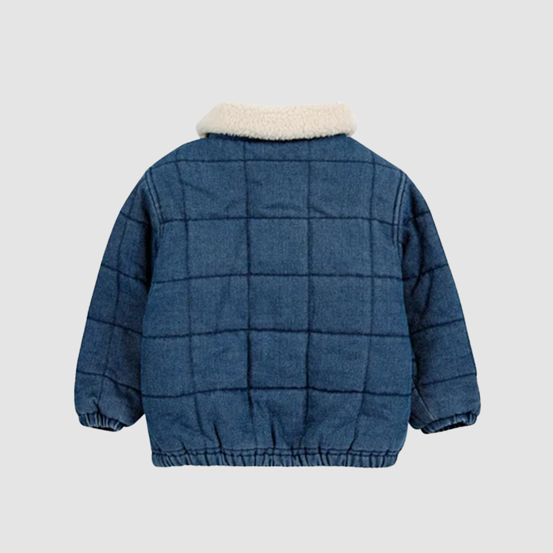 Baby Quilted Denim Jacket