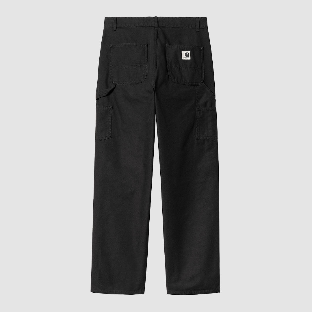 W' Pierce Pant Straight Black Rinsed