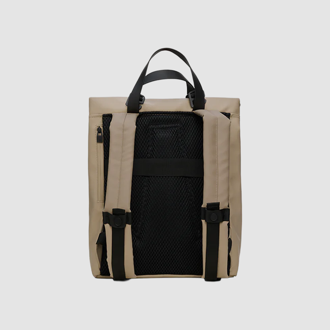 2 Way Tote Backpack Beige