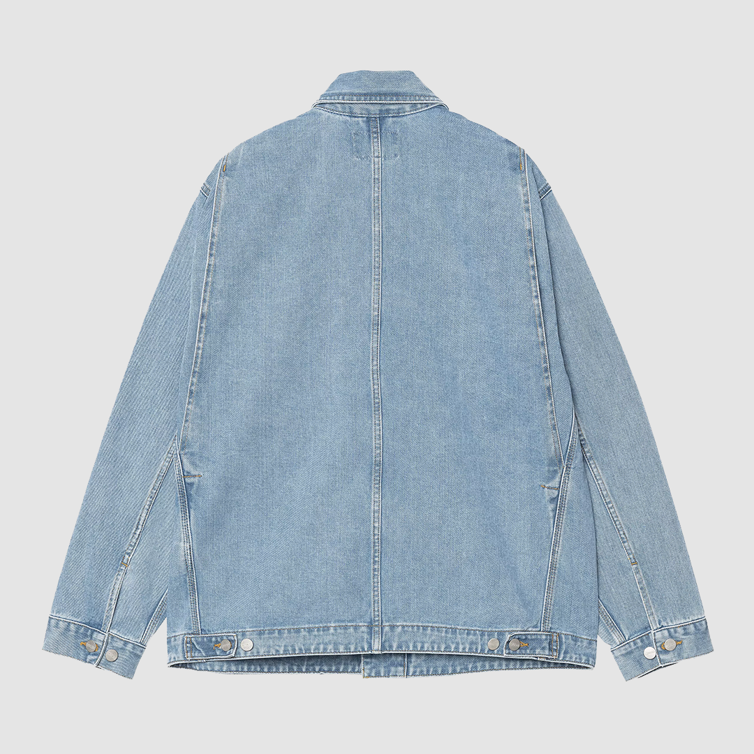 OG Double Front Jacket Blue Stone Bleached