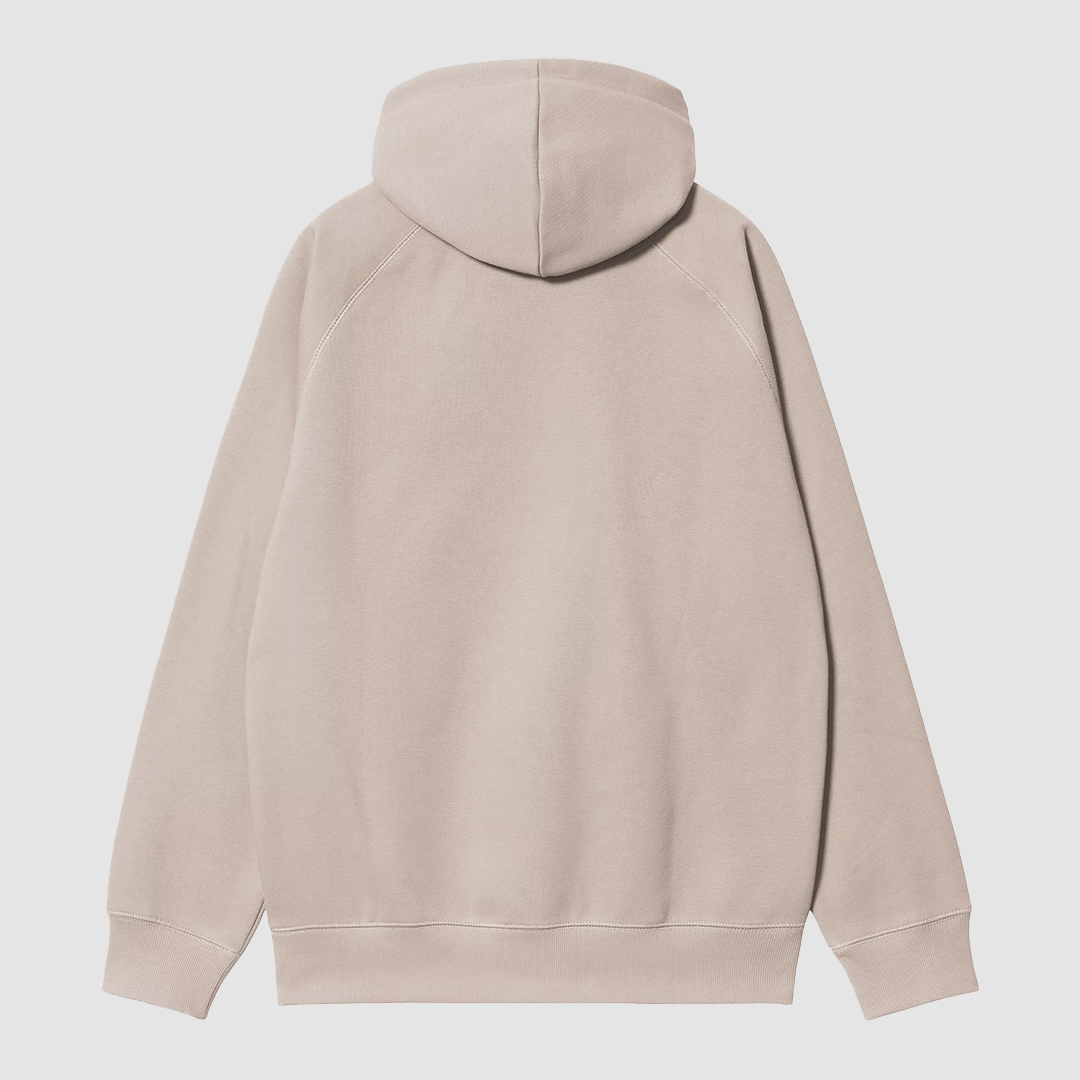 Hooded Chase Sweat Dusky Beige / Gold