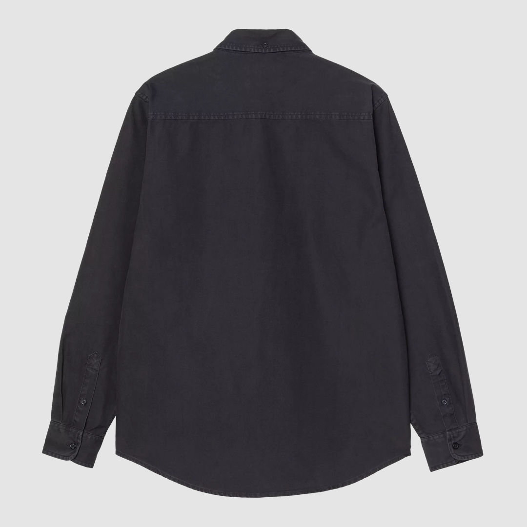 L/S Bolton Shirt Dark Navy