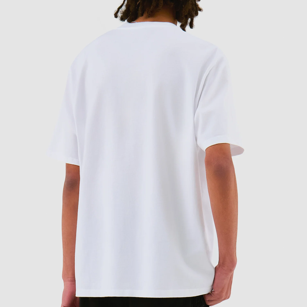 Blooming Ideas Sleeve T-Shirt White