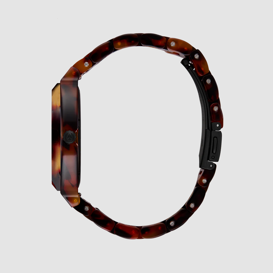 Time Teller Acetate Tortoise / Oxblood