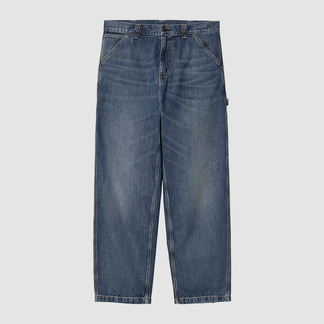 OG Single Knee Pant Blue Dark Used Wash