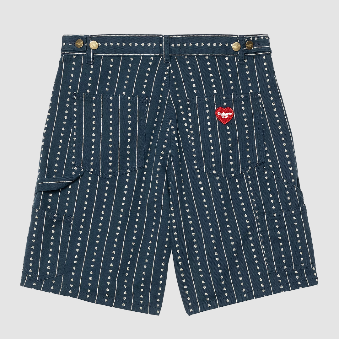 Drewe Short Heart C Printstripe Ink / Natural Rinsed