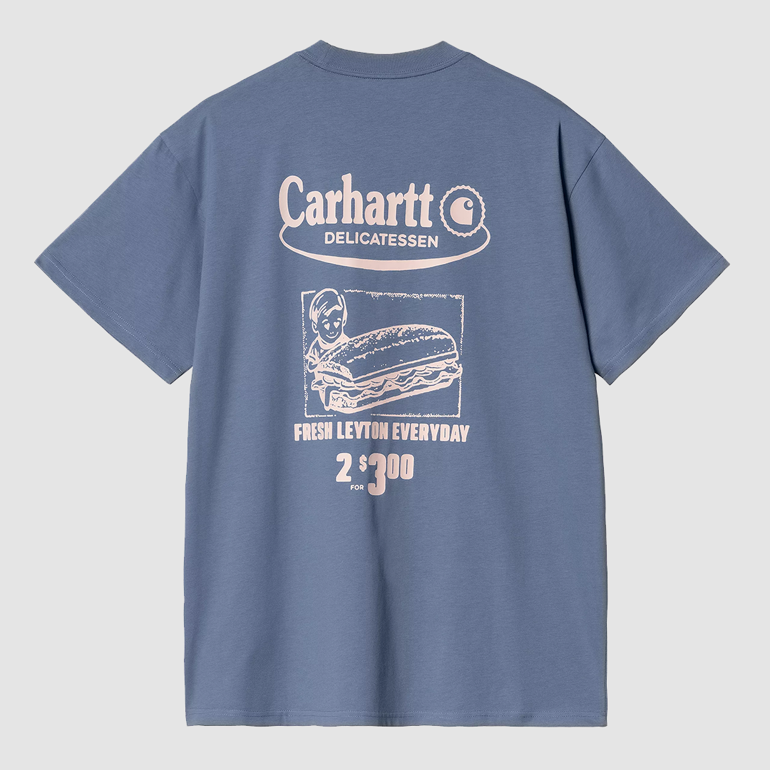 S/S Catalogue T-Shirt Blue Iris / Air Pink
