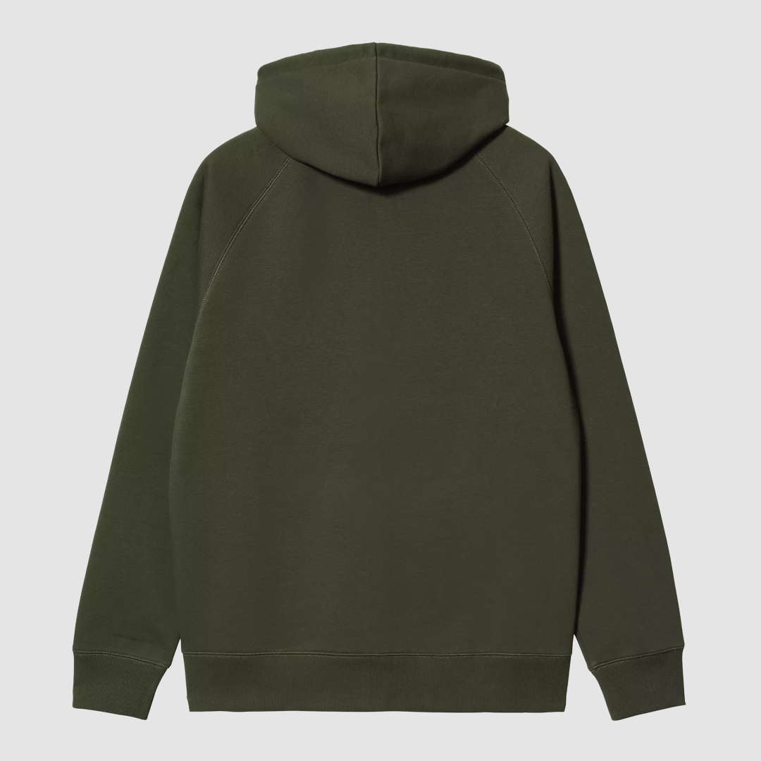 Hooded Chase Sweat Olive / Gold