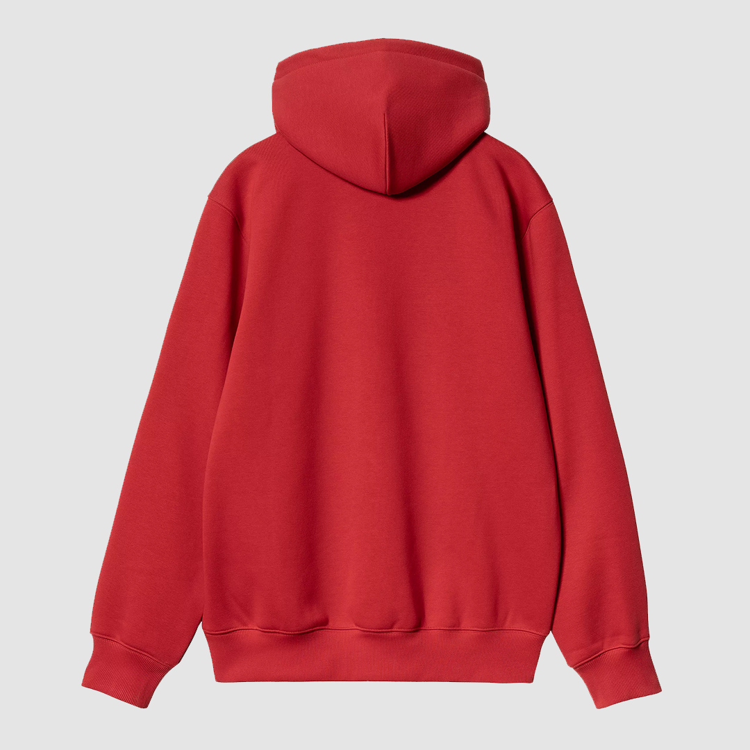 Hooded Carhartt Sweat Cherry / Space