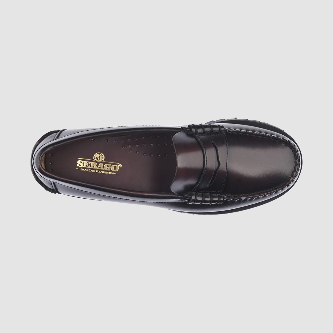 Dan Lug Mocassin W Brown Burgundy