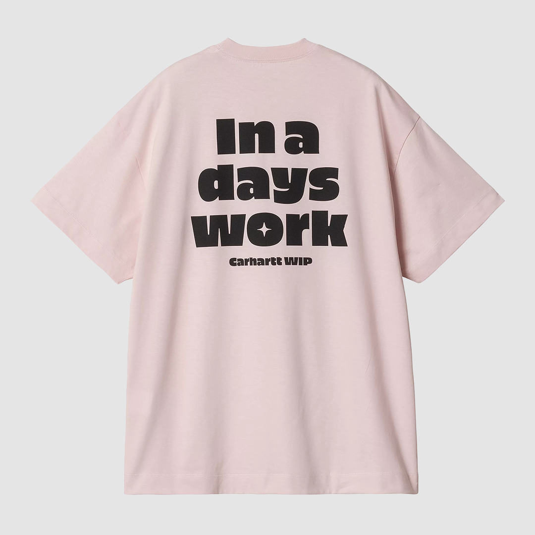 W' Day Off T-Shirt Air Pink / Black