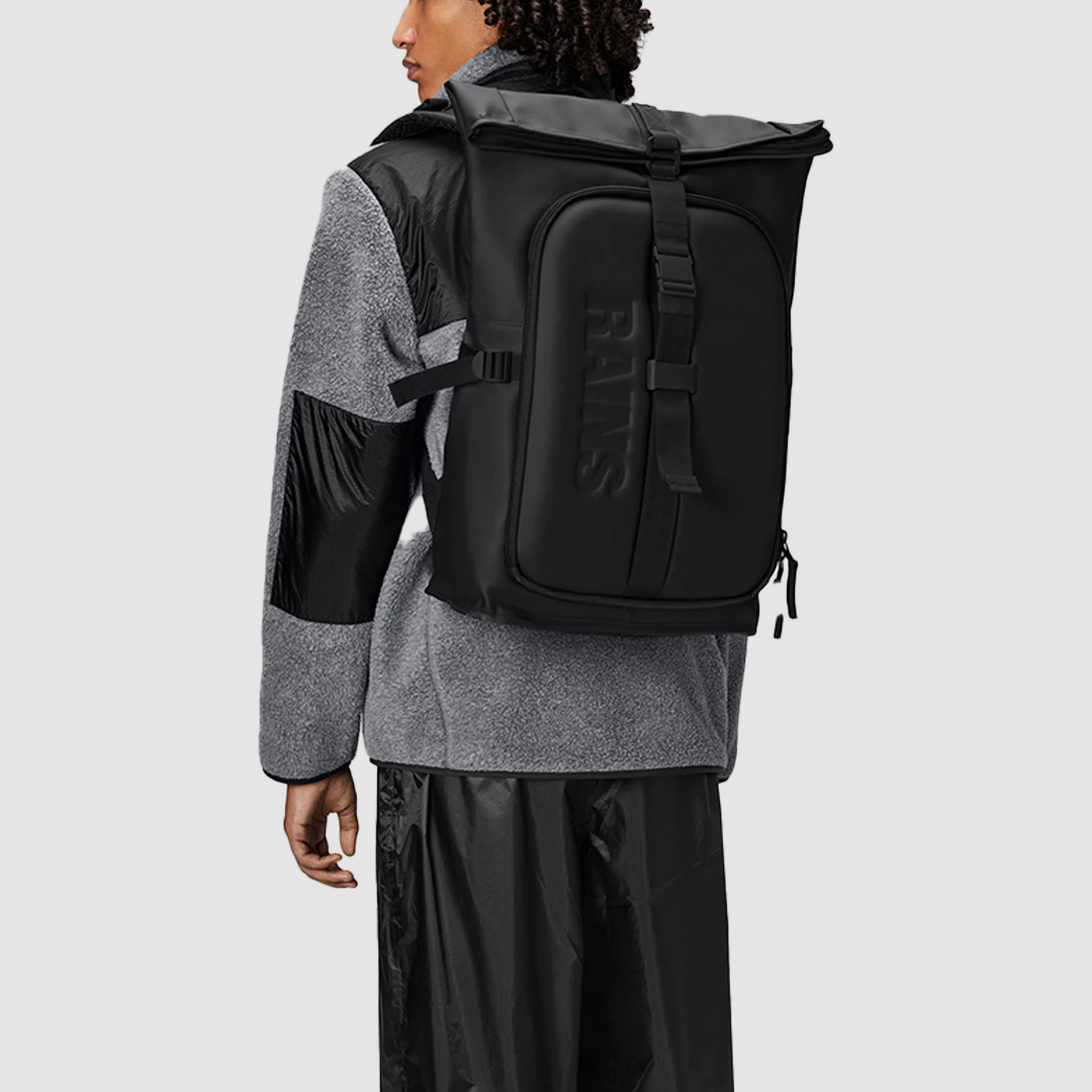 Texel Moulded Backpack Black