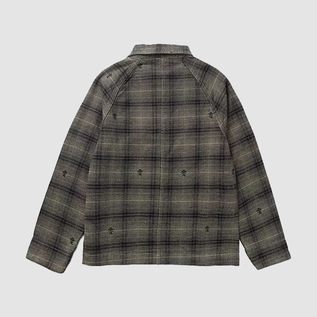 Thistle Plaid Foh Jacket Olive