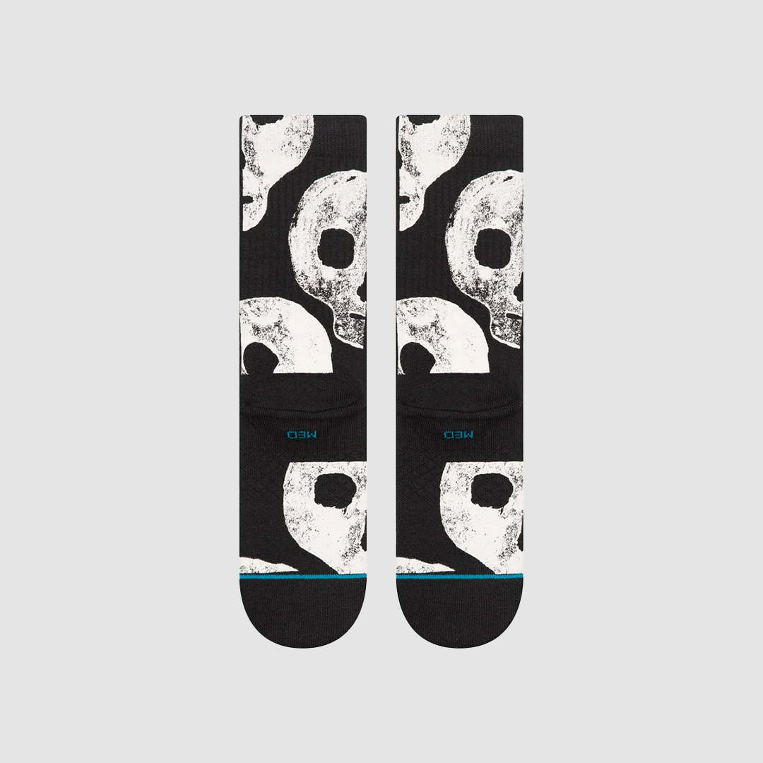 Jolly Rogers Crew Socks Black