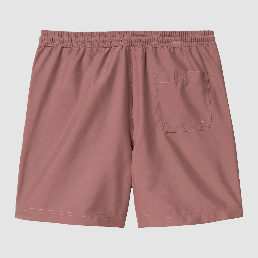 Chase Swim Trunks Dusky Pink /  Gold