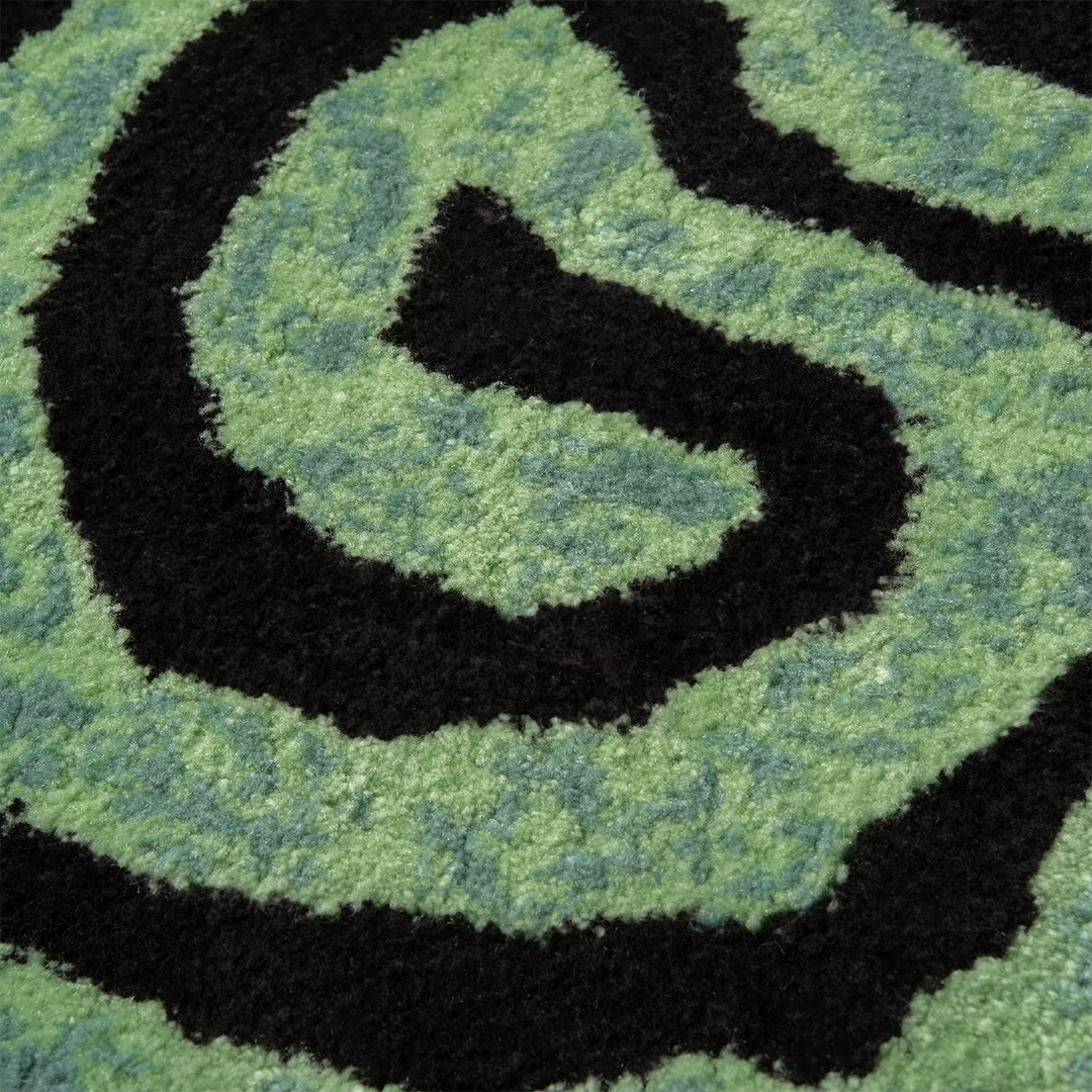Helix Rug Black