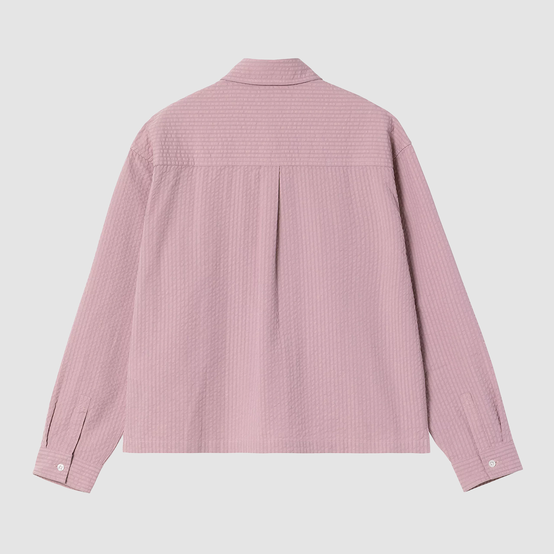 W' L/S Toland Shirt Tripe Pink Fog
