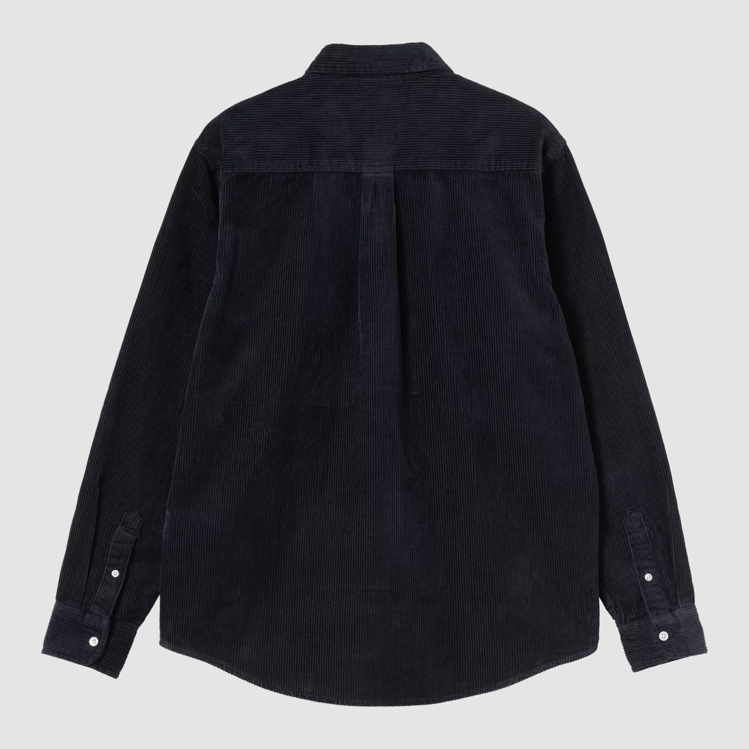 L/S Madison Cord Shirt Dark Navy / Dark Navy
