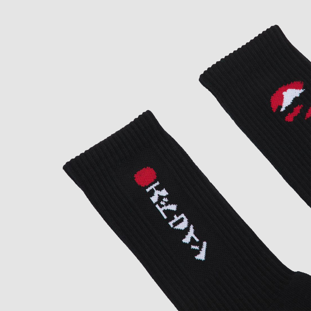 Kamifuji Socks Black