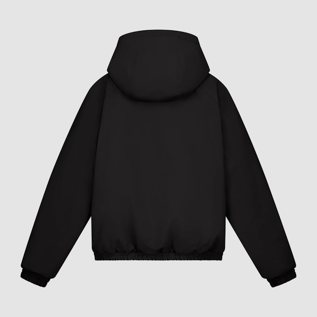 Nylon Reversible Jacket Black