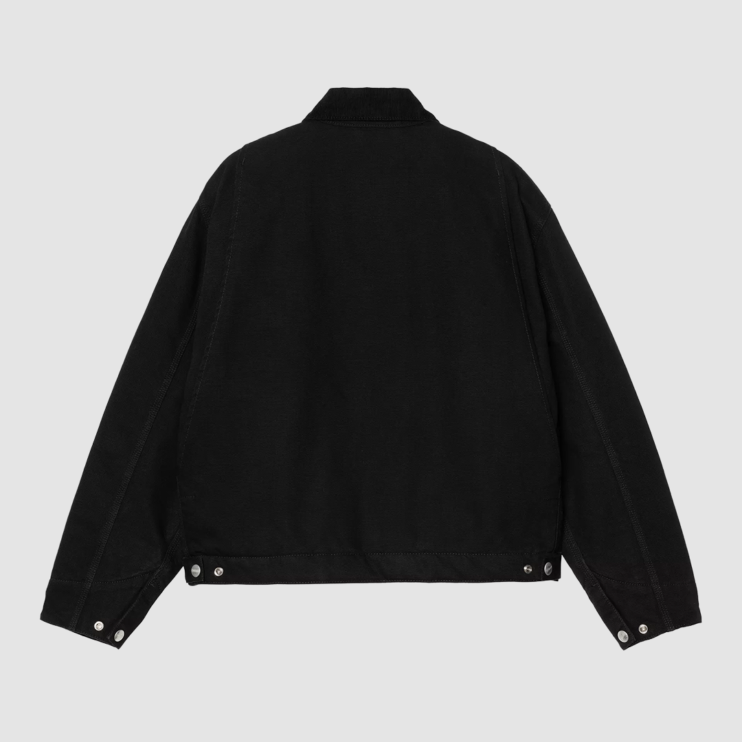 W' OG Detroit Jacket Black / Black Rinsed FW25