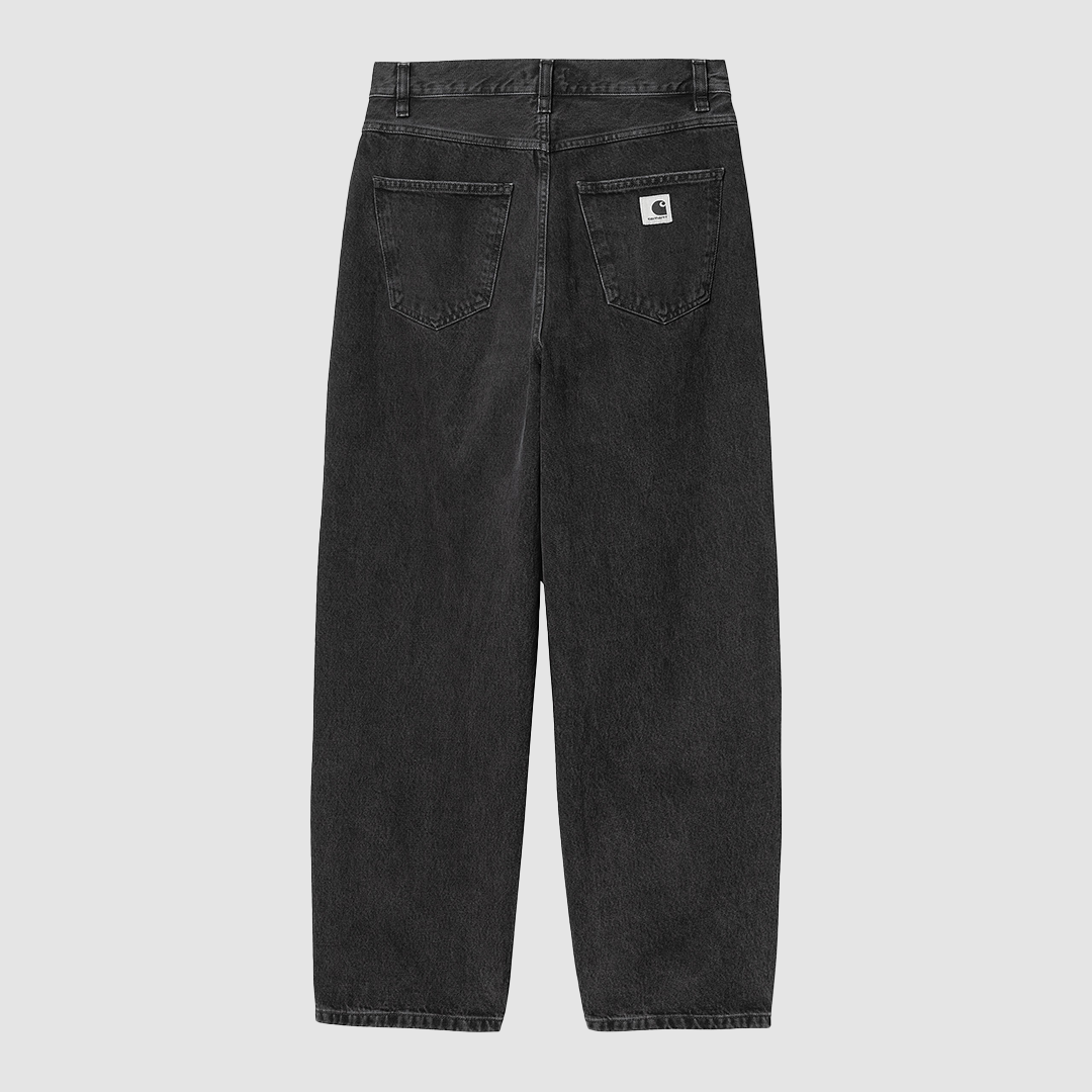 W' Brandon Pant Black Stone Washed
